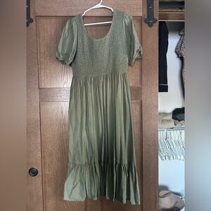 Little Cottonwood Sage Parker Dress